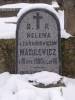 Grave of Helena Maculewicz, died 10 I 1909
